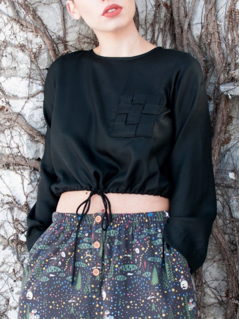 Samantha Pleet Basket Blouse